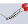 Knipex 26 22 200 SB 26 22 200 Snipe Nose Side Cutting Pliers Multi-component Grip 200mm (8in)