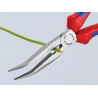 Knipex 26 22 200 SB 26 22 200 Snipe Nose Side Cutting Pliers Multi-component Grip 200mm (8in)