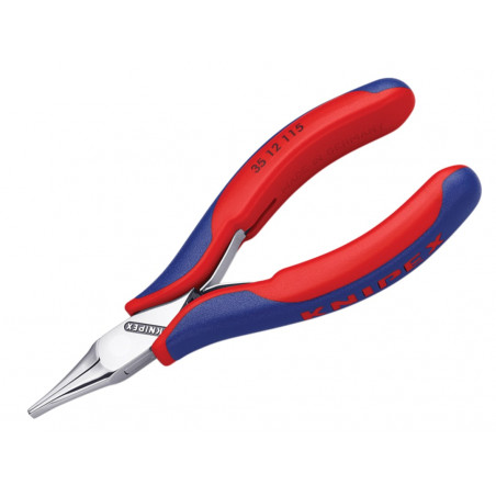 Knipex 35 12 115 SB 35 12 115 Electronics Pliers, Flat Jaw 115mm