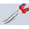 Knipex 26 22 200 SB 26 22 200 Snipe Nose Side Cutting Pliers Multi-component Grip 200mm (8in)