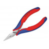Knipex 35 12 115 SB 35 12 115 Electronics Pliers, Flat Jaw 115mm