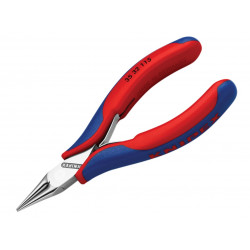Knipex 35 32 115 SB 35 32 115 Round Nose Electronics Pliers Multi-Component Grip 115mm