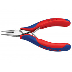 Knipex 35 22 115 SB 35 22 115 Electronics Pliers, Half Round Jaw 115mm