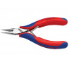 Knipex 35 22 115 SB 35 22 115 Electronics Pliers, Half Round Jaw 115mm