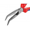 Knipex 26 22 200 SB 26 22 200 Snipe Nose Side Cutting Pliers Multi-component Grip 200mm (8in)