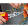 Knipex 13 96 200 SB 13 96 200 VDE Multifunctional Installation Pliers with Opening Spring 200mm