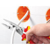 Knipex 13 96 200 SB 13 96 200 VDE Multifunctional Installation Pliers with Opening Spring 200mm