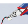 Knipex 35 22 115 SB 35 22 115 Electronics Pliers, Half Round Jaw 115mm