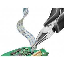 Knipex 35 22 115 ESDSB 35 22 115 ESD Electronics Pliers, Half Round 115mm