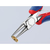Knipex 35 32 115 SB 35 32 115 Round Nose Electronics Pliers Multi-Component Grip 115mm