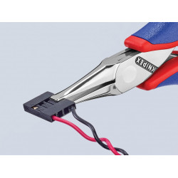 Knipex 35 12 115 SB 35 12 115 Electronics Pliers, Flat Jaw 115mm