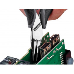 Knipex 35 22 115 ESDSB 35 22 115 ESD Electronics Pliers, Half Round 115mm