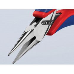 Knipex 35 22 115 SB 35 22 115 Electronics Pliers, Half Round Jaw 115mm