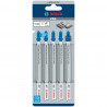 Bosch T321BF PRO Jigsaw Blade for Metal Pipes & Profiles 132mm (Pack of 5)