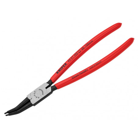 Knipex 44 31 J32 Circlip Pliers Internal 45° Bent Tip 40-100mm