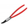 Knipex 44 31 J32 Circlip Pliers Internal 45° Bent Tip 40-100mm