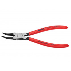 Knipex 44 31 J42 Circlip Pliers Internal 45° Bent Tip 85-140mm