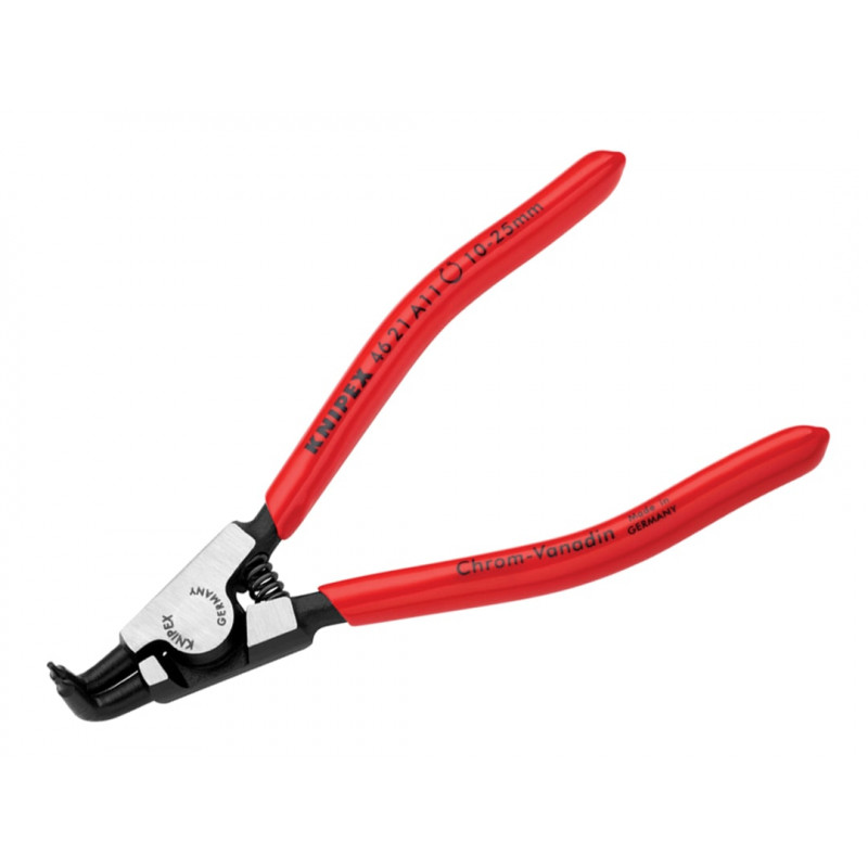 Knipex 46 21 A11 SB 46 21 A11 Circlip Pliers External 90° Bent Tip 10 - 25mm A11 Knipex 46 21 A11 SB 46 21 A11 Circlip Pliers External 90° Bent Tip 10 - 25mm A11