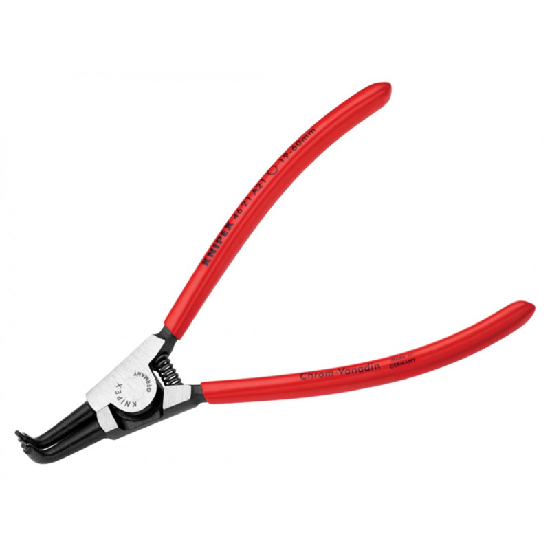 Knipex 46 21 A21 SB 46 21 A21 Circlip Pliers External 90° Bent Tip 19 - 60mm Knipex 46 21 A21 SB 46 21 A21 Circlip Pliers External 90° Bent Tip 19 - 60mm