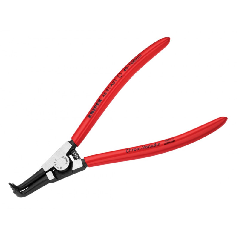 Knipex 46 21 A31 SB 46 21 A31 Circlip Pliers External 90° Bent Tip 40 - 100mm Knipex 46 21 A31 SB 46 21 A31 Circlip Pliers External 90° Bent Tip 40 - 100mm