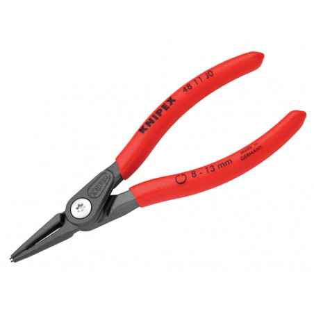 Knipex 48 11 J0 SB 48 11 J0 Precision Circlip Pliers Internal Straight 8-13mm