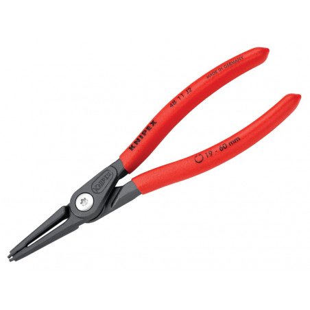 Knipex 48 11 J2 SB 48 11 J2 Precision Circlip Pliers Internal Straight 19-60mm