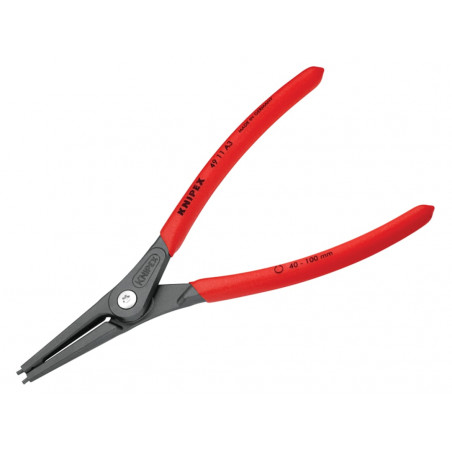 Knipex 49 11 A3 SB 49 11 A3 Precision Circlip Pliers External Straight 40-100mm