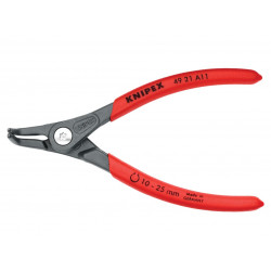 Knipex 49 21 A11 SB 49 21 A11 Precision Circlip Pliers External 90° Bent Tip 10-25mm
