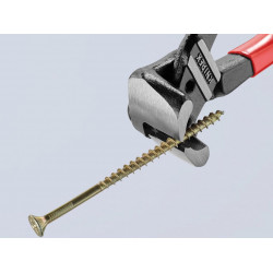 Knipex 61 01 200 SB 61 01 200 Bolt End Cutting 85° Nipper PVC Grip 200mm (8in)