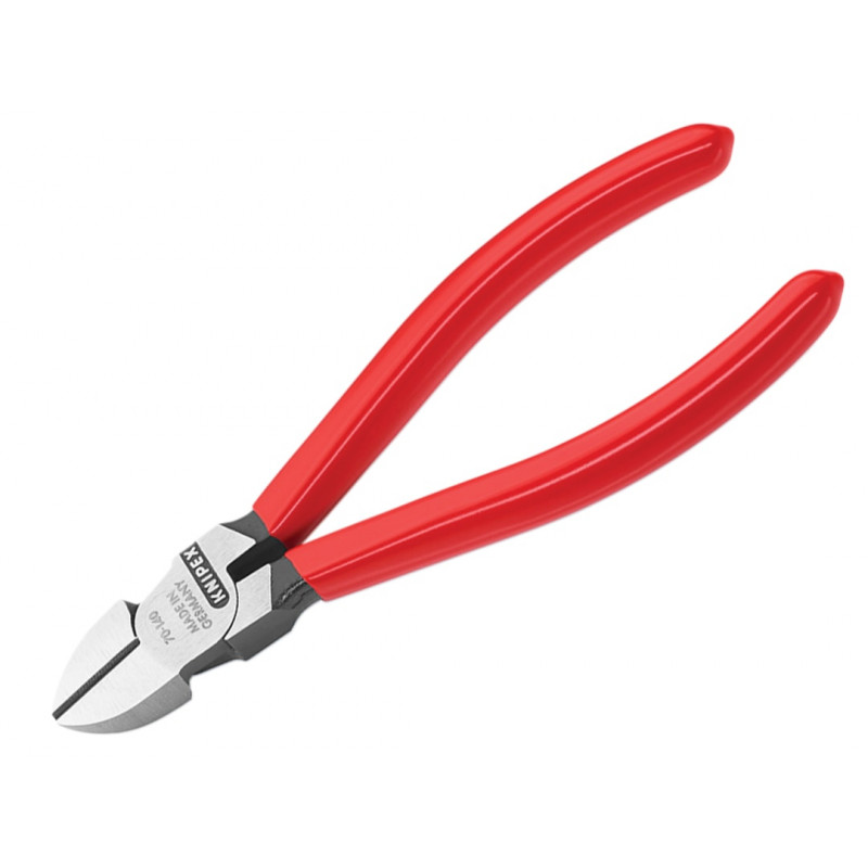 Knipex 70 01 140 SB 70 01 140 Diagonal Cutters Plastic Coated Grip 140mm Knipex 70 01 140 SB 70 01 140 Diagonal Cutters Plastic Coated Grip 140mm