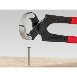 Knipex 51 01 210 SB Hammerhead Style Carpenter's Pincers Plastic Coated Grip 210mm