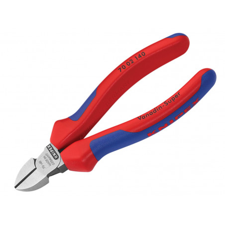 Knipex 70 02 140 SB 70 02 140 Diagonal Cutters Multi-Component Grip 140mm