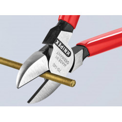 Knipex 70 01 140 SB 70 01 140 Diagonal Cutters Plastic Coated Grip 140mm