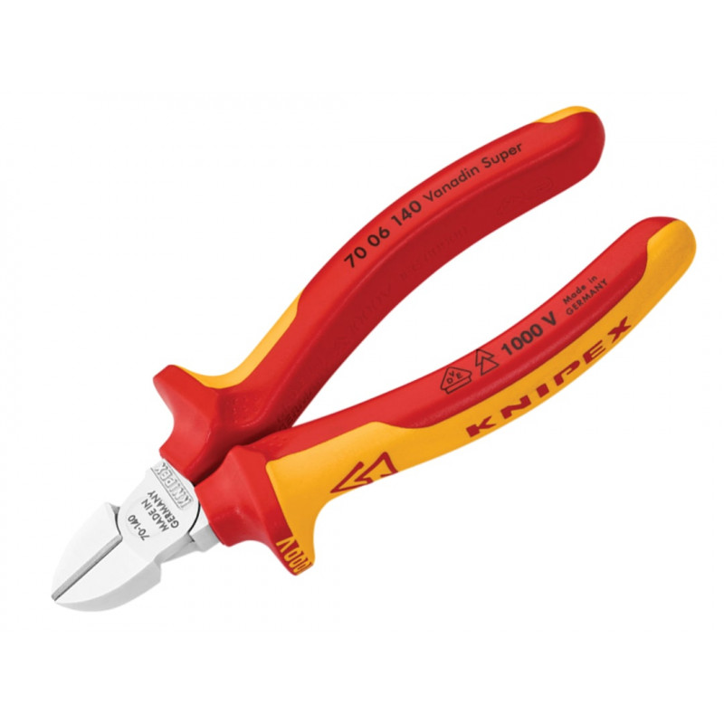 Knipex 70 06 140 SB 70 06 140 VDE Diagonal Cutter 140mm Knipex 70 06 140 SB 70 06 140 VDE Diagonal Cutter 140mm