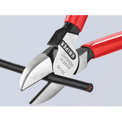 Knipex 70 01 140 SB 70 01 140 Diagonal Cutters Plastic Coated Grip 140mm