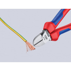Knipex 70 02 140 SB 70 02 140 Diagonal Cutters Multi-Component Grip 140mm