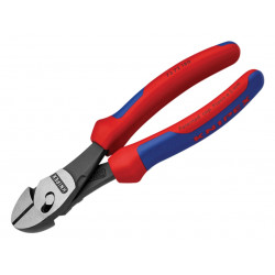 Knipex 73 72 180 BK 73 72 180 TwinForce® Diagonal Cutters Multi-Component Grip 180mm