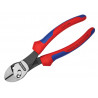 Knipex 73 72 180 BK 73 72 180 TwinForce® Diagonal Cutters Multi-Component Grip 180mm