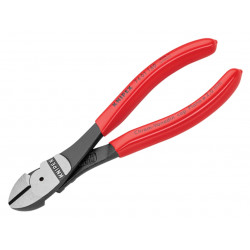 Knipex 74 01 250 SB 74 01 250 High Leverage Diagonal Cutters Plastic Coated Grips 250mm