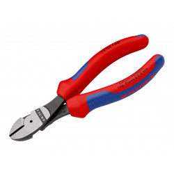 Knipex 74 02 160 SB 74 02 160 High Leverage Diagonal Cutters Multi-Component Grip 160mm