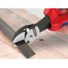 Knipex 73 72 180 BK 73 72 180 TwinForce® Diagonal Cutters Multi-Component Grip 180mm