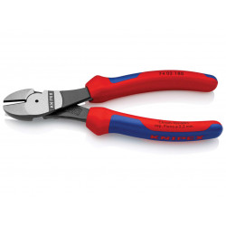 Knipex 74 02 180 SB 74 02 180 High Leverage Diagonal Cutters Comfort Handles 180mm