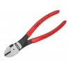 Knipex 74 01 180 SB 74 01 180 High Leverage Diagonal Cutters Plastic Coated Grip 180mm