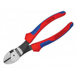 Knipex 74 02 180 SB 74 02 180 High Leverage Diagonal Cutters Comfort Handles 180mm