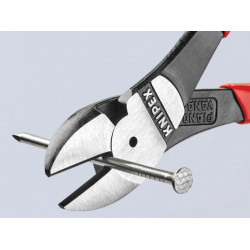 Knipex 74 01 250 SB 74 01 250 High Leverage Diagonal Cutters Plastic Coated Grips 250mm