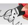 Knipex 73 72 180 BK 73 72 180 TwinForce® Diagonal Cutters Multi-Component Grip 180mm