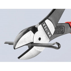 Knipex 74 01 160 SB 74 01 160 High Leverage Diagonal Cutters Plastic Coated Grips 160mm