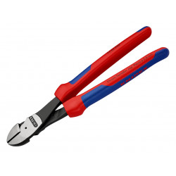 Knipex 74 02 250 SB 74 02 250 High Leverage Diagonal Cutters Multi-Component Grip 250mm