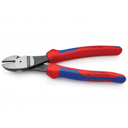 Knipex 74 02 200 SB 74 02 200 High Leverage Diagonal Cutters Comfort Handles 200mm