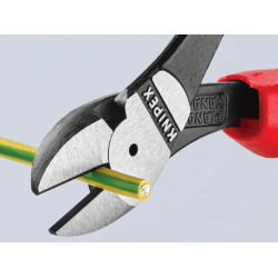 Knipex 74 02 160 SB 74 02 160 High Leverage Diagonal Cutters Multi-Component Grip 160mm